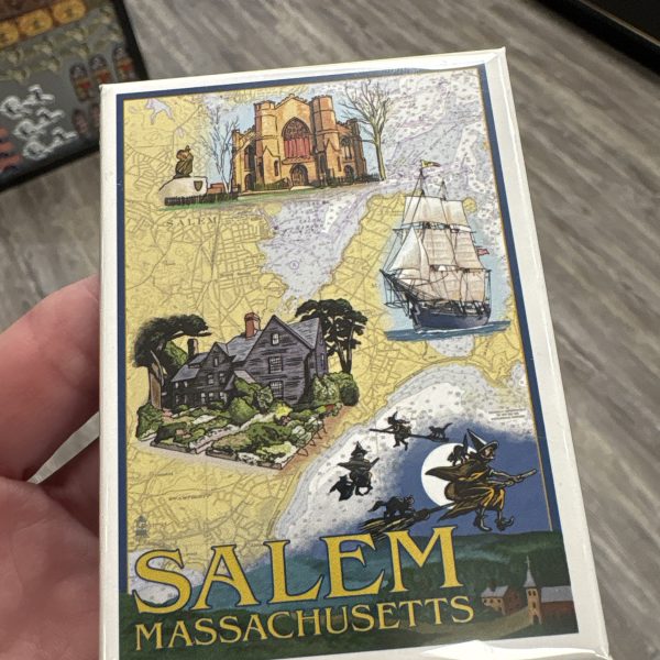Salem Map Magnet