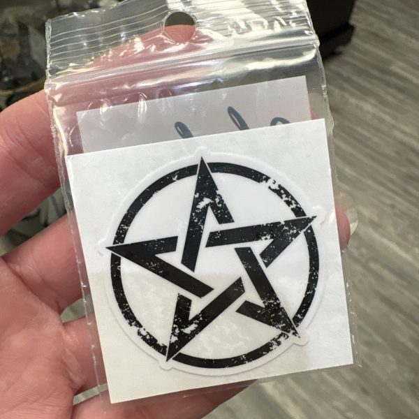 Pentagram Vinyl Sticker