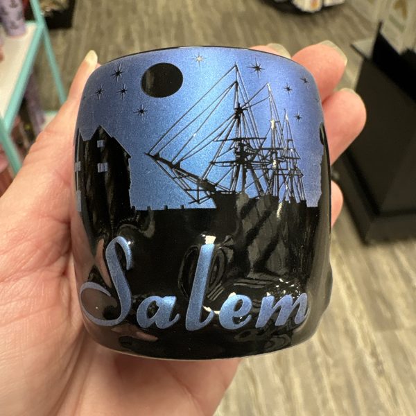 Salem @ Night Shot Glass