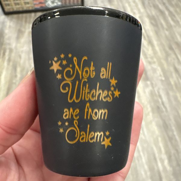 Not All Witches Are From Salem Shot Glass