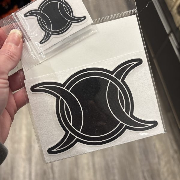 Triple Moon Vinyl Sticker