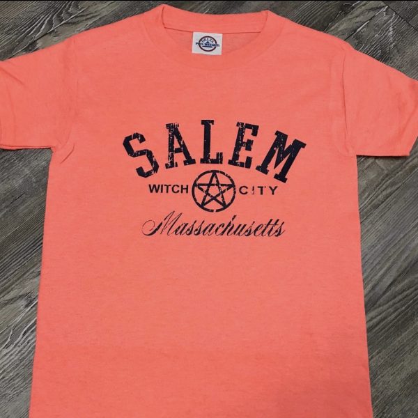 Salem Pentagram T-Shirt Orange