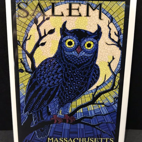 Owl Salem Ma Magnet