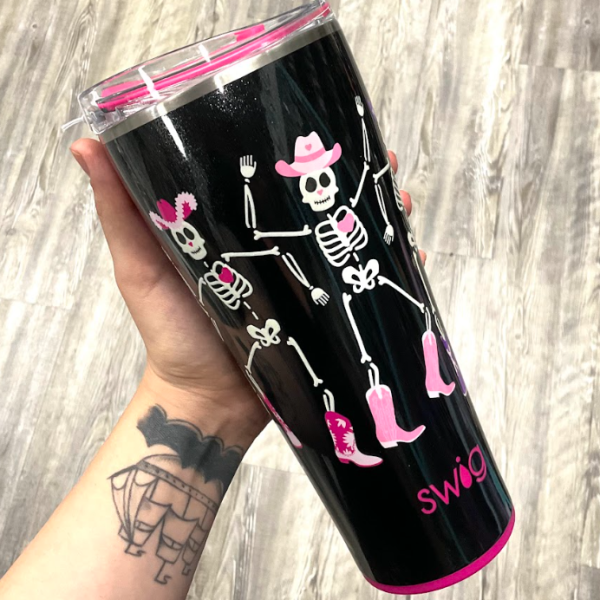 Swig 32oz Tumbler - Lets Go Ghouls