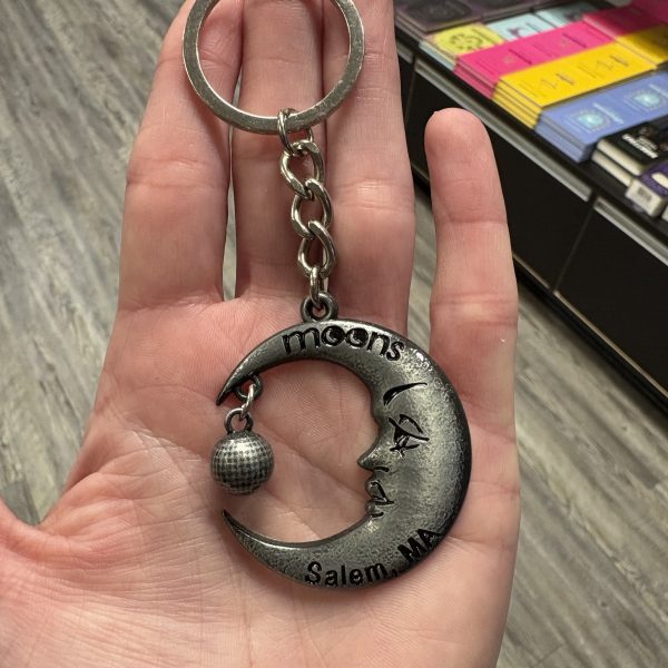 Moons Disco Ball Keychain