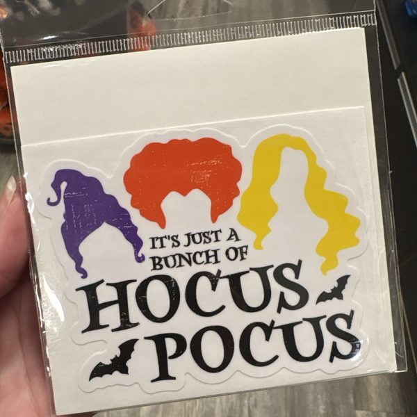 Hocus Pocus Vinyl Sticker