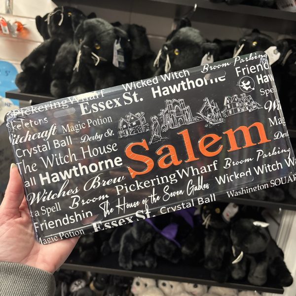 Orange Salem License Plate