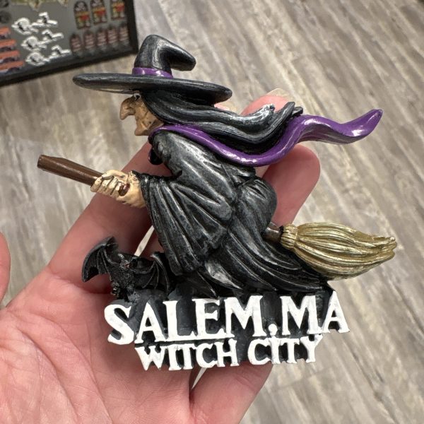 Salem, MA Flying Witch Magnet