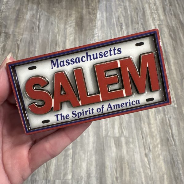 Salem 3D License Plate Magnet