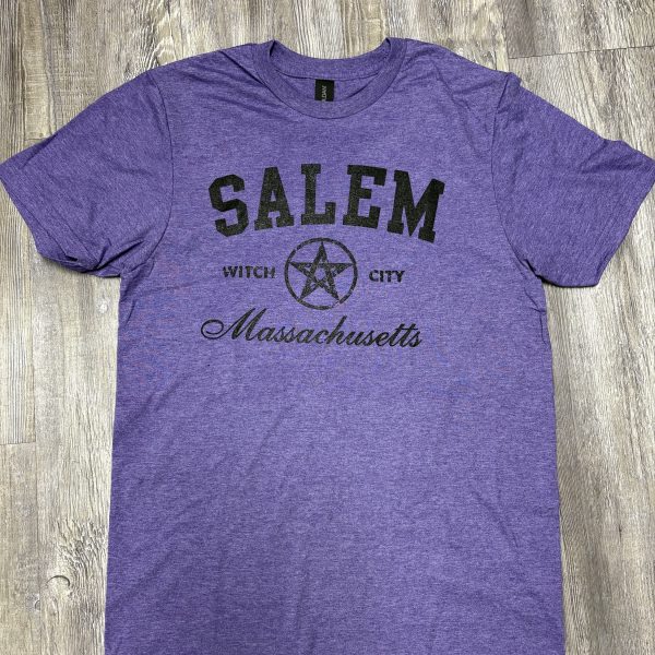 Salem Pentagram Tshirt Purple