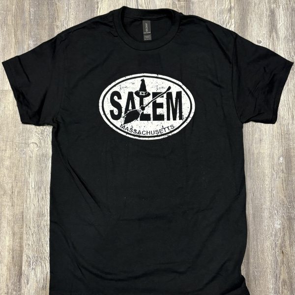 Salem Oval T-shirt Black