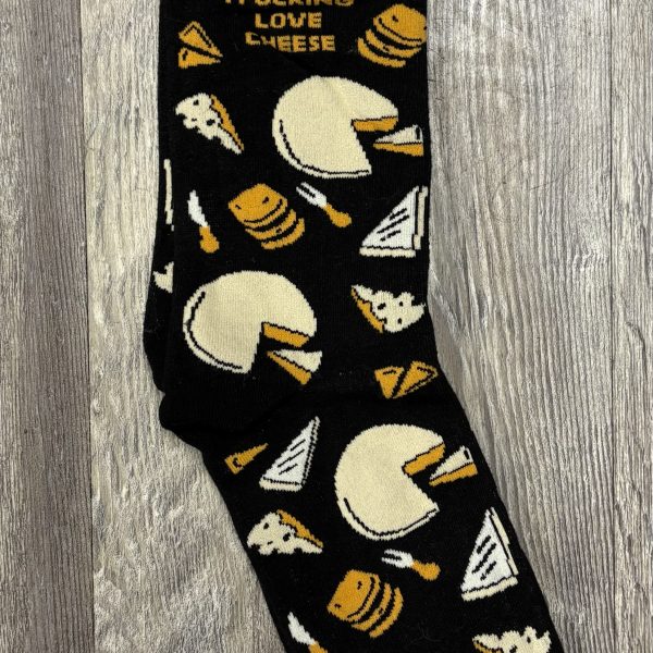 I Love Cheese Socks