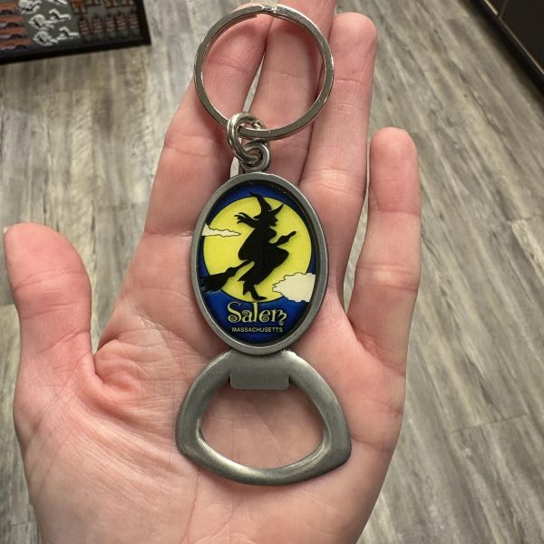 Salem Ma Metal Bottle Opener Keychain
