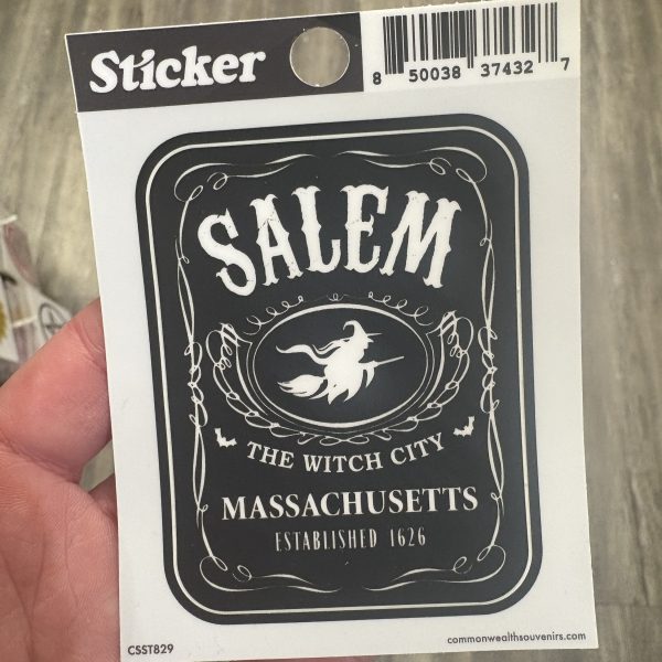 Salem The Witch City Sticker