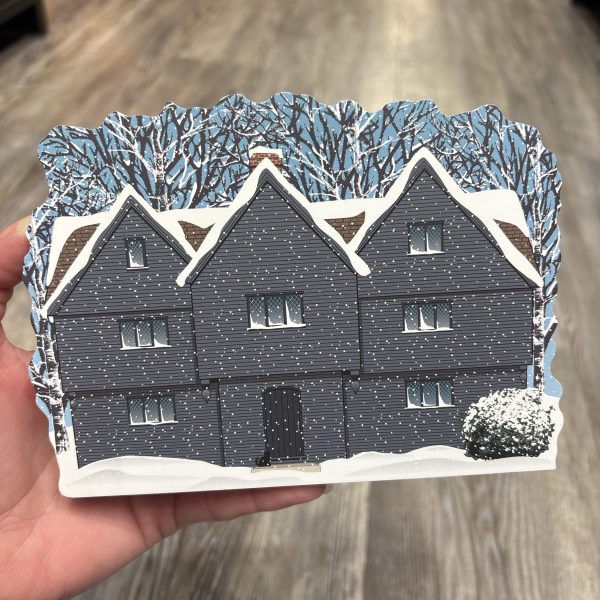 The Witch House In Winter -Cat’s Meow Village