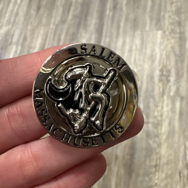 Salem Spinning Witch Magnet