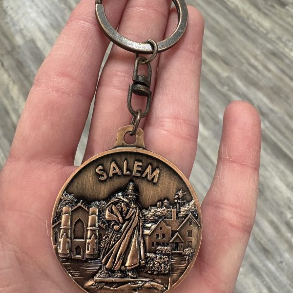 Salem Metal Keychain 3D