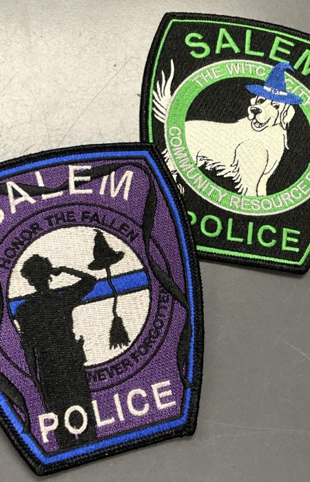 SALEM POLICE PATCH OFFICIAL (ASSORTED)